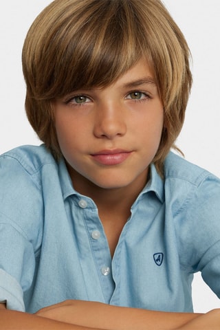 Jeansoverhemd - Lichtblauw