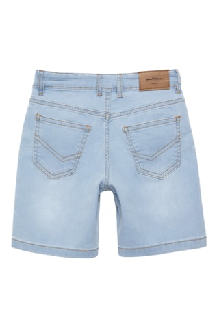 Jeansbermuda - Hemelsblauw