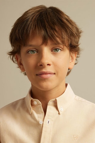 Biologisch Katoenen Overhemd - Geel