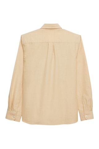 Biologisch Katoenen Overhemd - Geel