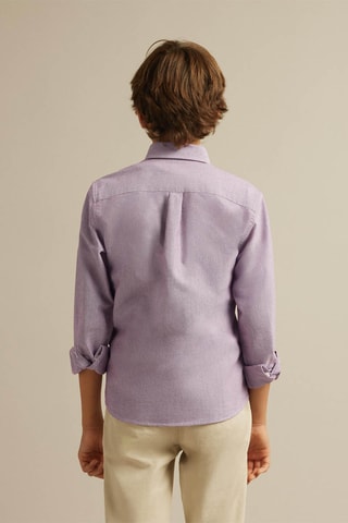 Biologisch Katoenen Overhemd - Bordeauxrood