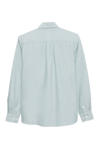 Biologisch Katoenen Overhemd - Hemelsblauw