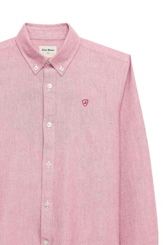 Biologisch Katoenen Overhemd - Rood