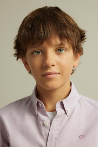 Biologisch Katoenen Overhemd - Roze