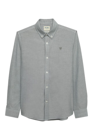 Biologisch Katoenen Overhemd - Zeegroen