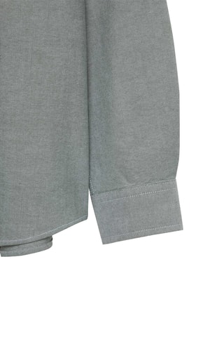 Biologisch Katoenen Overhemd - Zeegroen