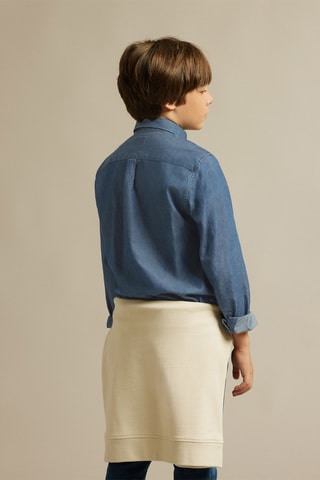 Jeansoverhemd - Marineblauw