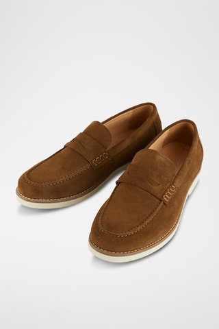 Nubuck Mocassins - Bruin