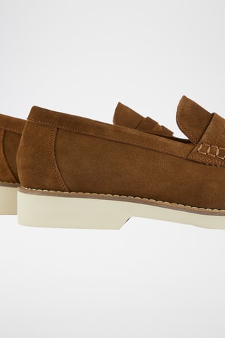 Nubuck Mocassins - Bruin