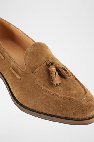 Nubuck Mocassins - Beige