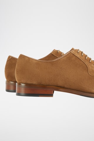 Nubuck Derby's - Beige