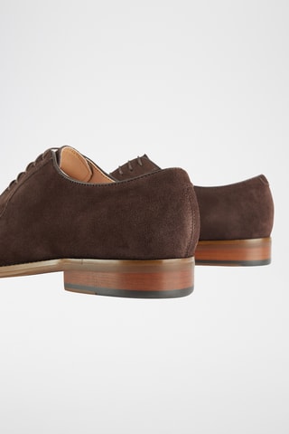 Nubuck Derby's - Donkerbruin