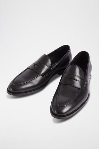 Leren Mocassins - Zwart