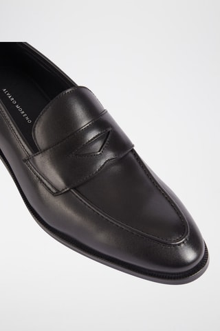 Leren Mocassins - Zwart