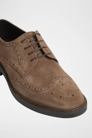 Nubuck Derby's - Lichtbruin