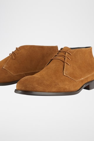 Nubuck Boots - Camel