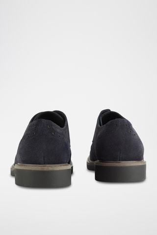 Nubuck Derby's - Marineblauw