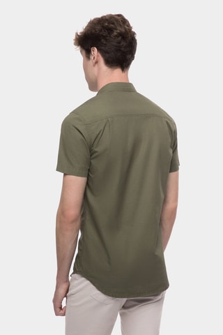 Overhemd Regular Fit - Kaki
