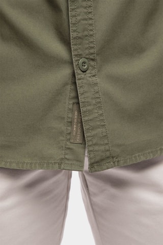 Overhemd Regular Fit - Kaki