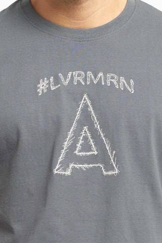 T-shirt Regular Fit - Lichtblauw