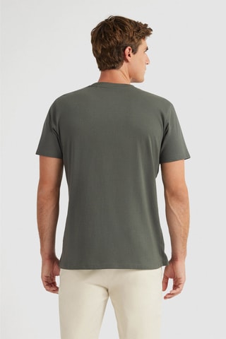 T-shirt Regular Fit - Kaki