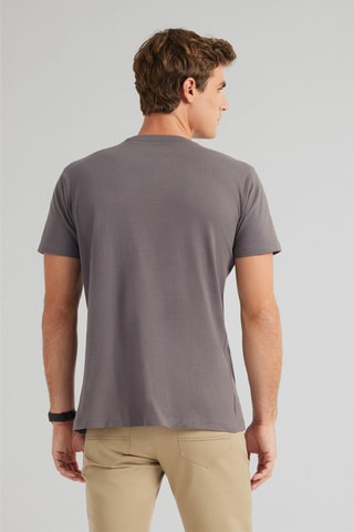 T-shirt Regular Fit - Grijs