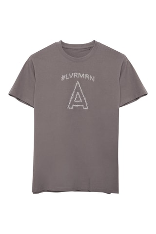 T-shirt Regular Fit - Grijs