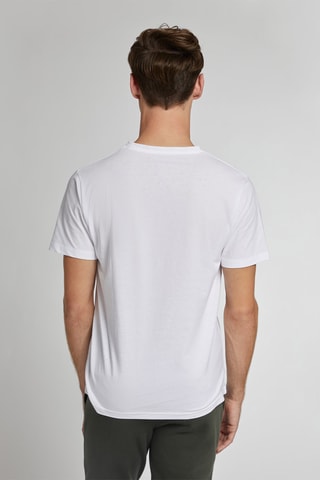 2 T-shirts slim fit - Zwart en Wit