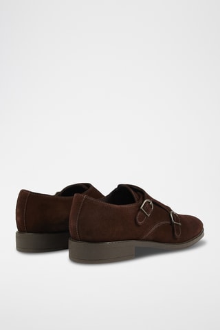 Nubuck Derby’s met Gespen - Bruin