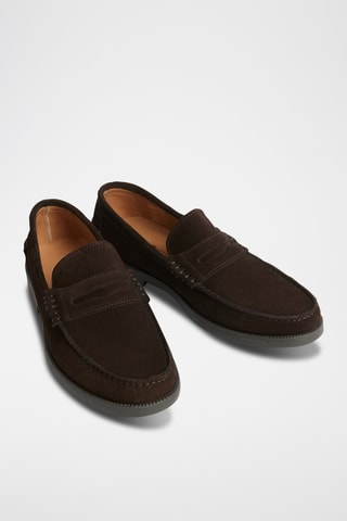 Nubuck Mocassins - Bruin