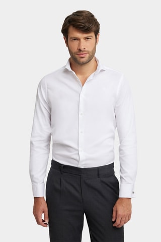 Overhemd Slim Fit - Wit