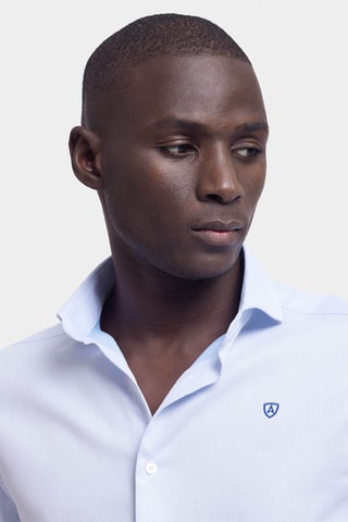 Overhemd Slim Fit - Blauw