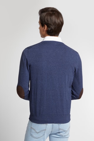 Trui - Gemêleerd Marineblauw