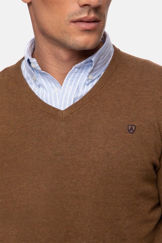 Trui - Gemêleerd Bruin