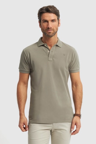 Polo Regular Fit - Kaki