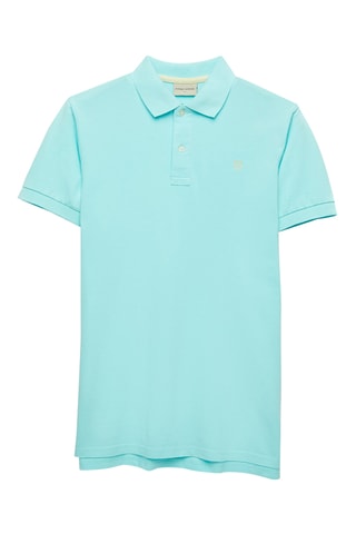 Polo Regular Fit - Zeegroen