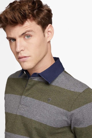 Polo Regular Fit - Donkergrijs en Olijfgroen