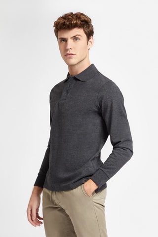 Polo Regular Fit - Donkergrijs