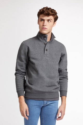 Sweater - Gemêleerd Grijs