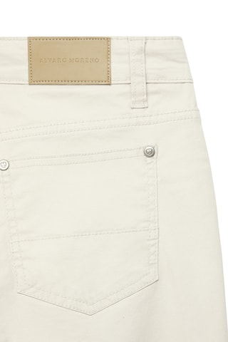 Broek Slim Fit - Ivoorkleurig
