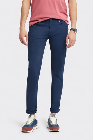 Broek Slim Fit - Marineblauw