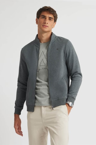 Sweater - Gemêleerd Grijs