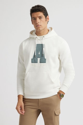 Sweater met Capuchon - Wit