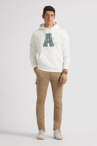 Sweater met Capuchon - Wit