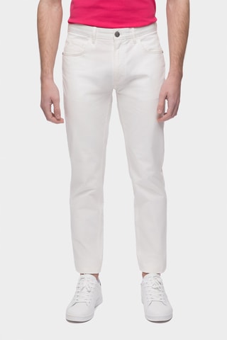 Broek Slim Fit - Ecru