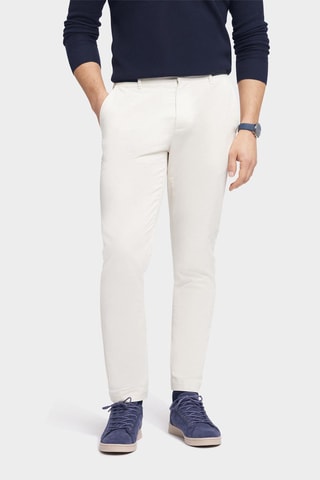 Broek Slim Fit - Ivoorkleurig
