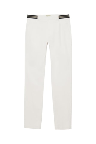 Broek Slim Fit - Ivoorkleurig