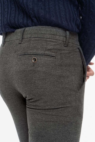 Broek Slim Fit - Gemêleerd Taupe