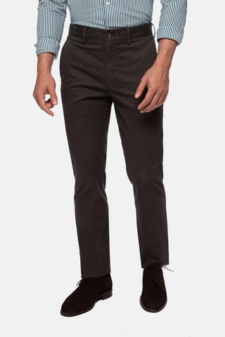 Broek Slim Fit - Donkertaupe