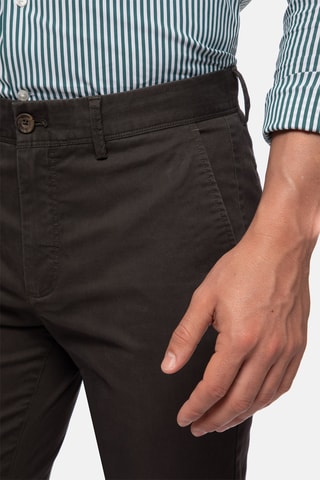 Broek Slim Fit - Donkertaupe